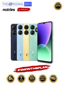 Itel A70 Pro 4GB + 8GB RAM 256GB Storage - PTA Approved (Official) - 1 Year Official Brand Warranty - Easy Installment - The Original Bro Mobiles-TOB007